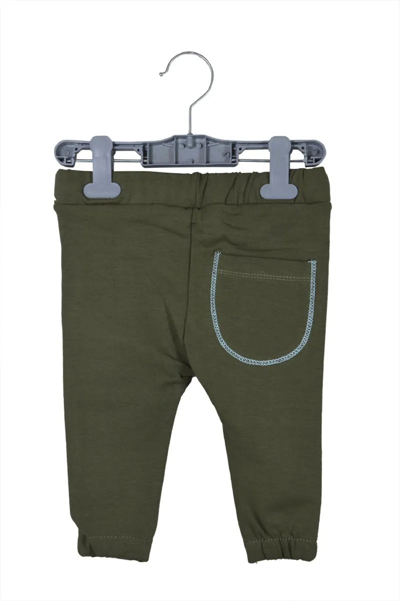 C1132 ZR My Friend and Me B-Green Trouser