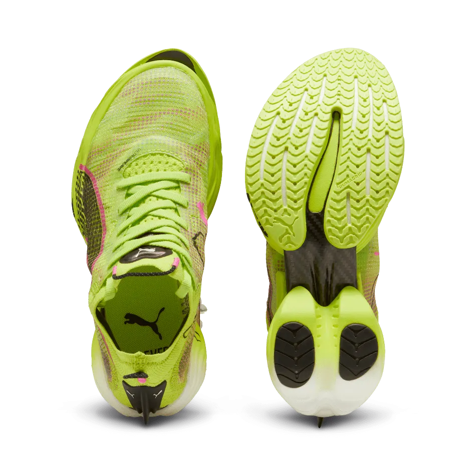 Puma FAST-R Nitro Elite 2 Psychedelic Rush  Women's  Running Shoes SS24 Lime Pow-Puma Black-Poison Pink